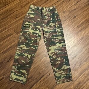 Greek Lizard Camo Military Field Pants Trousers Army Uniform Greece Woodland